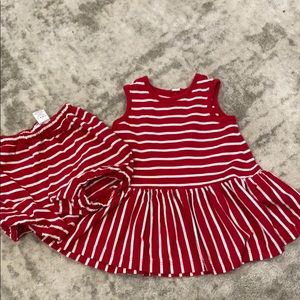 Hanna Andersson dress and bloomers